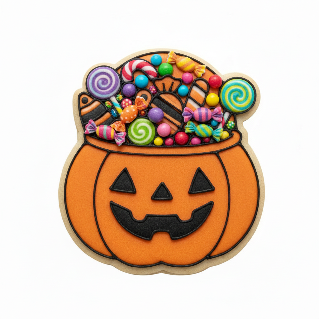 Cortador de galletas Calabaza con dulces