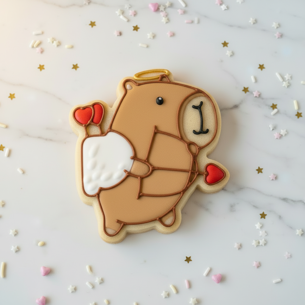 Cortador más marcador de galletas, Capibara querubín