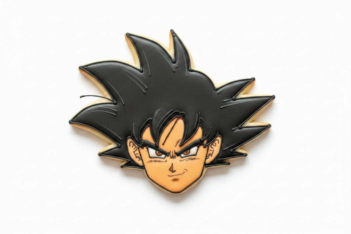 Cortador de galletas cara Goku