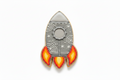Cortador de galletas Cohete Espacial
