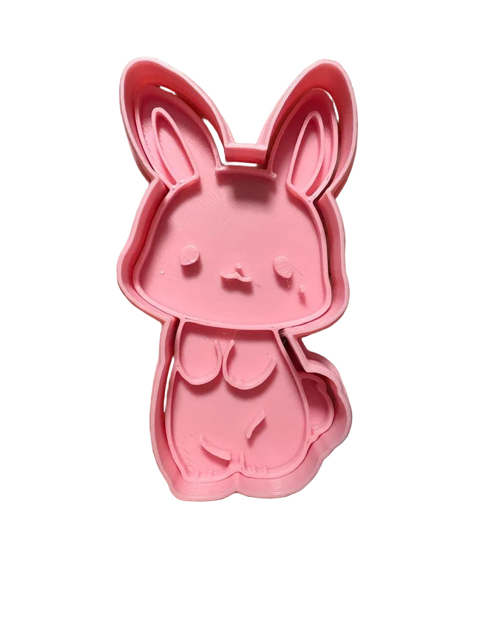 Cortador de galletas, conejo de pascua kawai 1