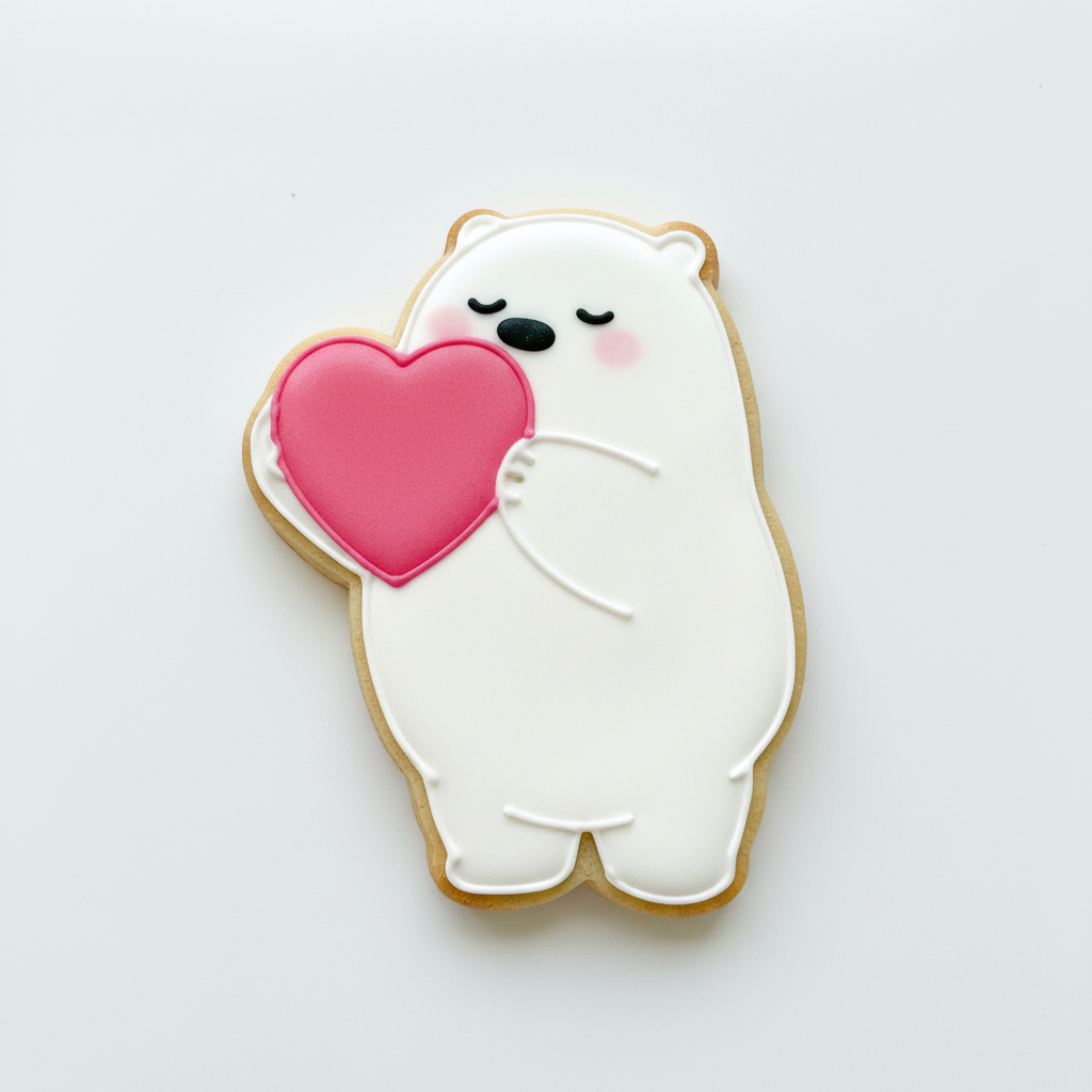 Cortador más marcador de galletas, Polar (escandalosos) corazón