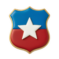 Cortador de galletas Escudo de Chile