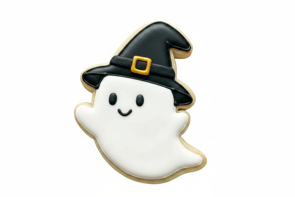 Cortador de galletas Fantasma con sombrero de bruja