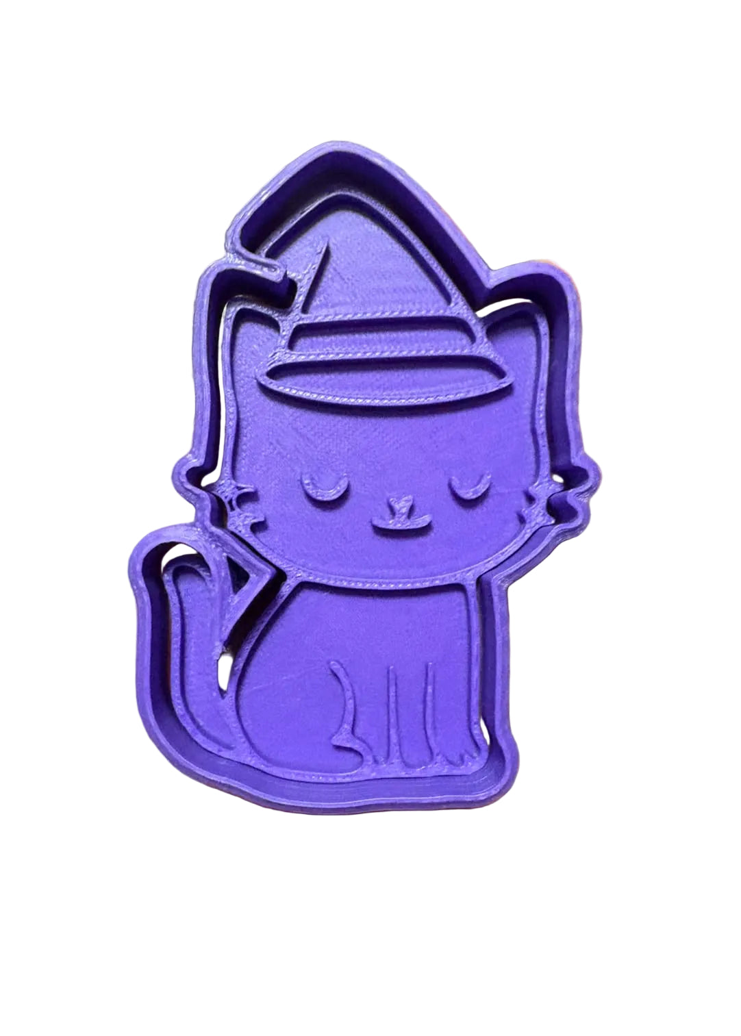 Cortador de galletas Gato brujo Halloween