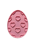Cortador de galletas, huevo de pascua corazones