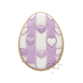 Cortador de galletas, huevo de pascua corazones