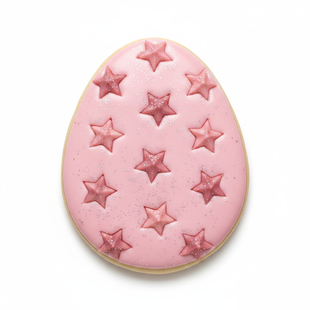 Cortador de galletas, Huevo de pascua estrellas