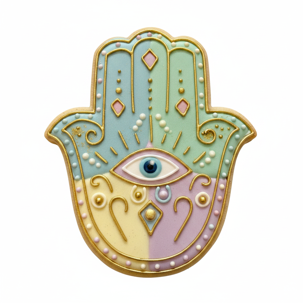 Cortador de galletas mano de Hamsa