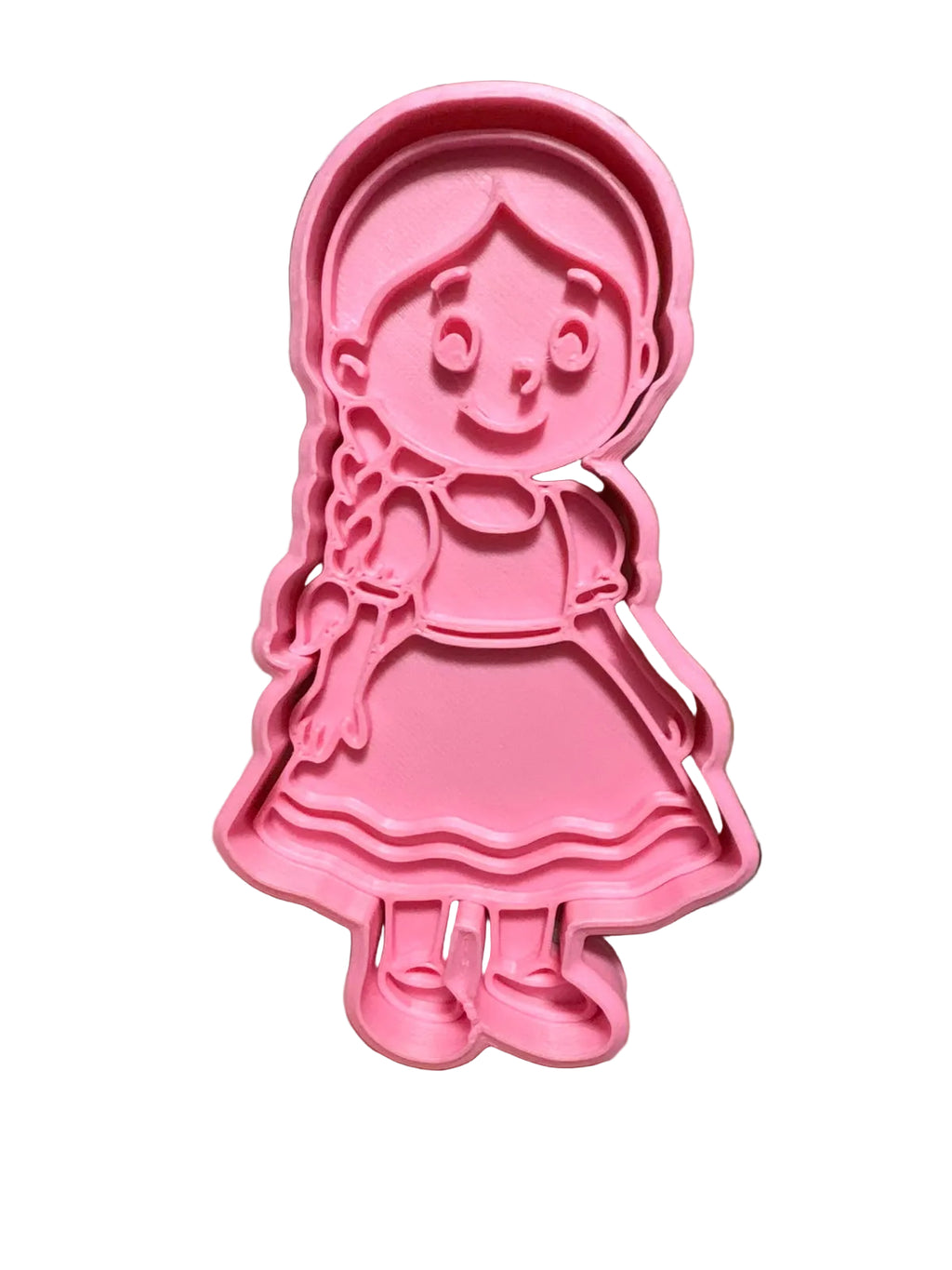 Cortador de galletas Niña vestida de Huasita