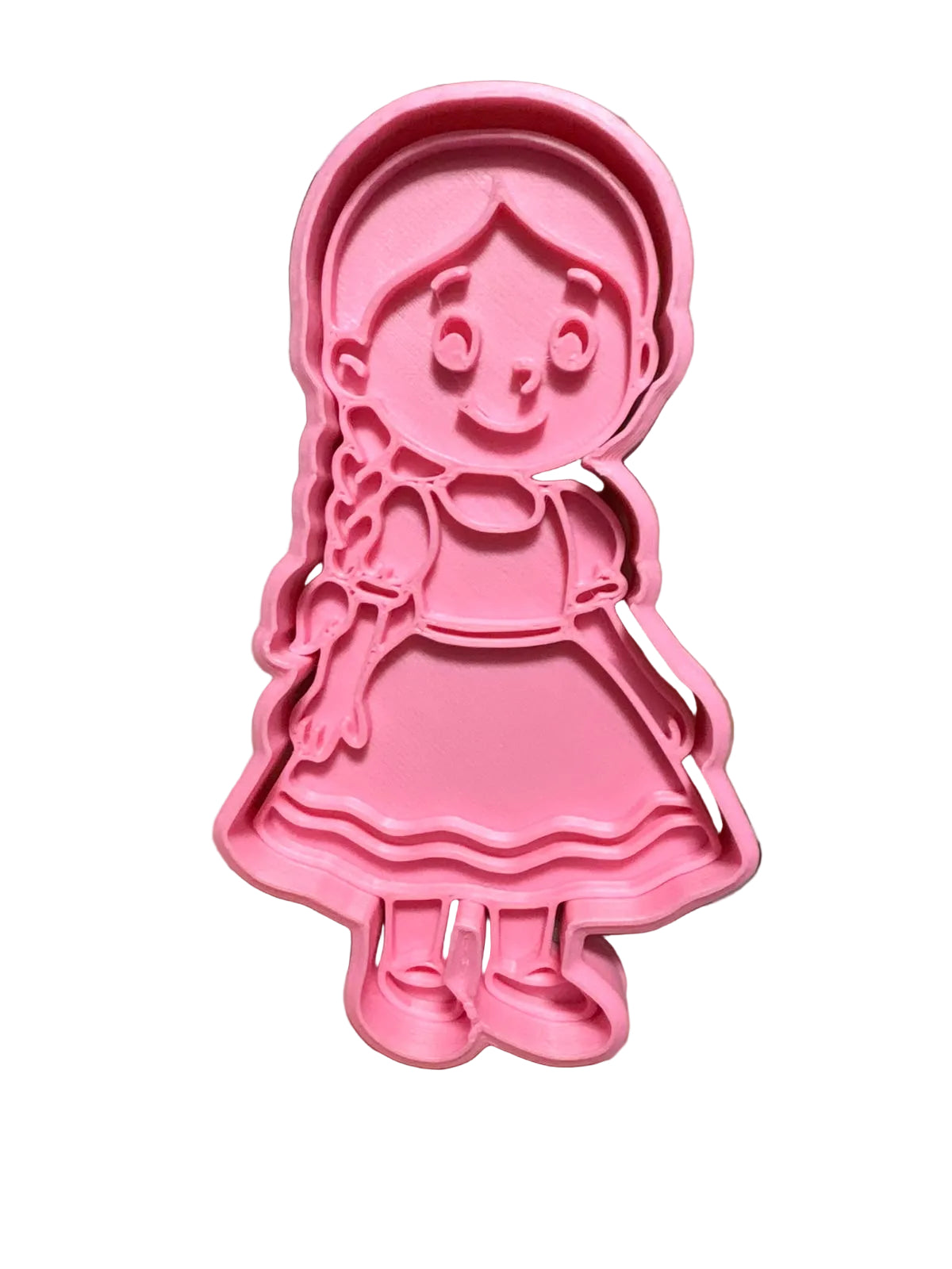 Cortador de galletas Niña vestida de Huasita