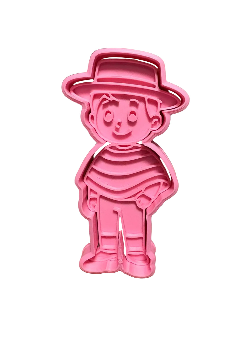 Cortador de galletas Niño vestido de Huaso