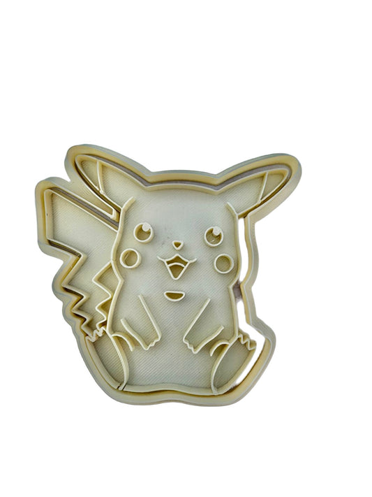 Cortador más marcador de galletas, Picachu Pokemon