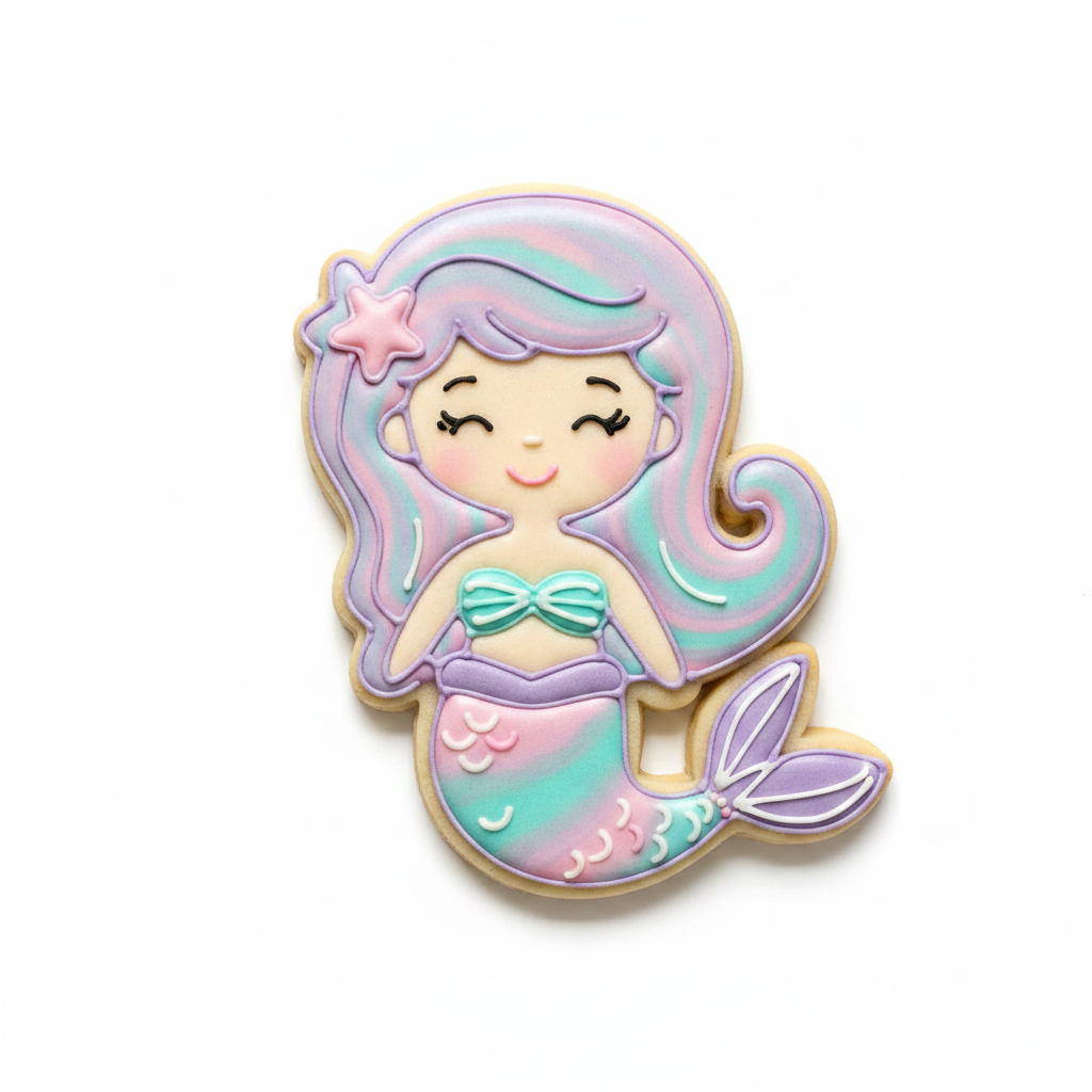 Cortador de galletas Sirena