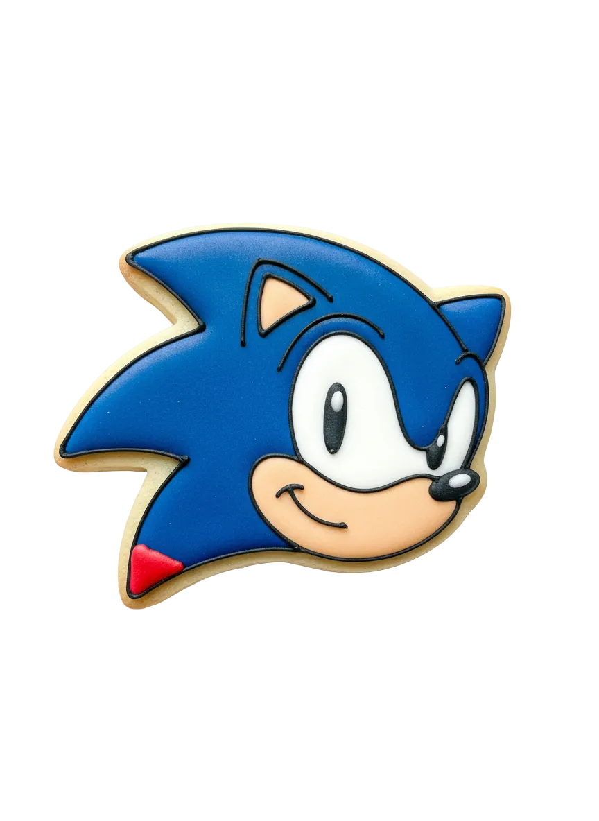 Cortador de galletas Cara Sonic