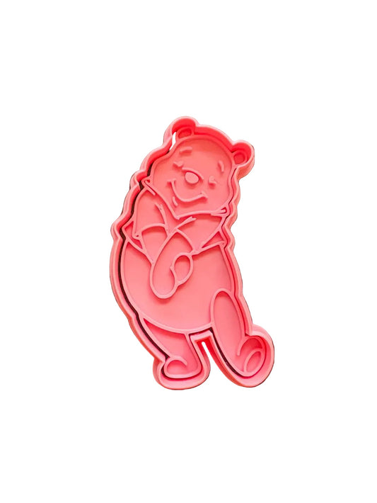Cortador más marcador de galletas, winnie pooh 1