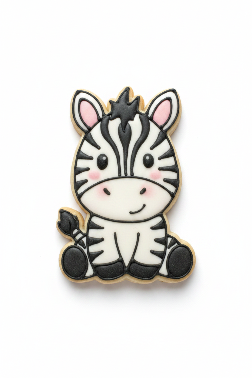 Cortador de galletas Zebra Bebé