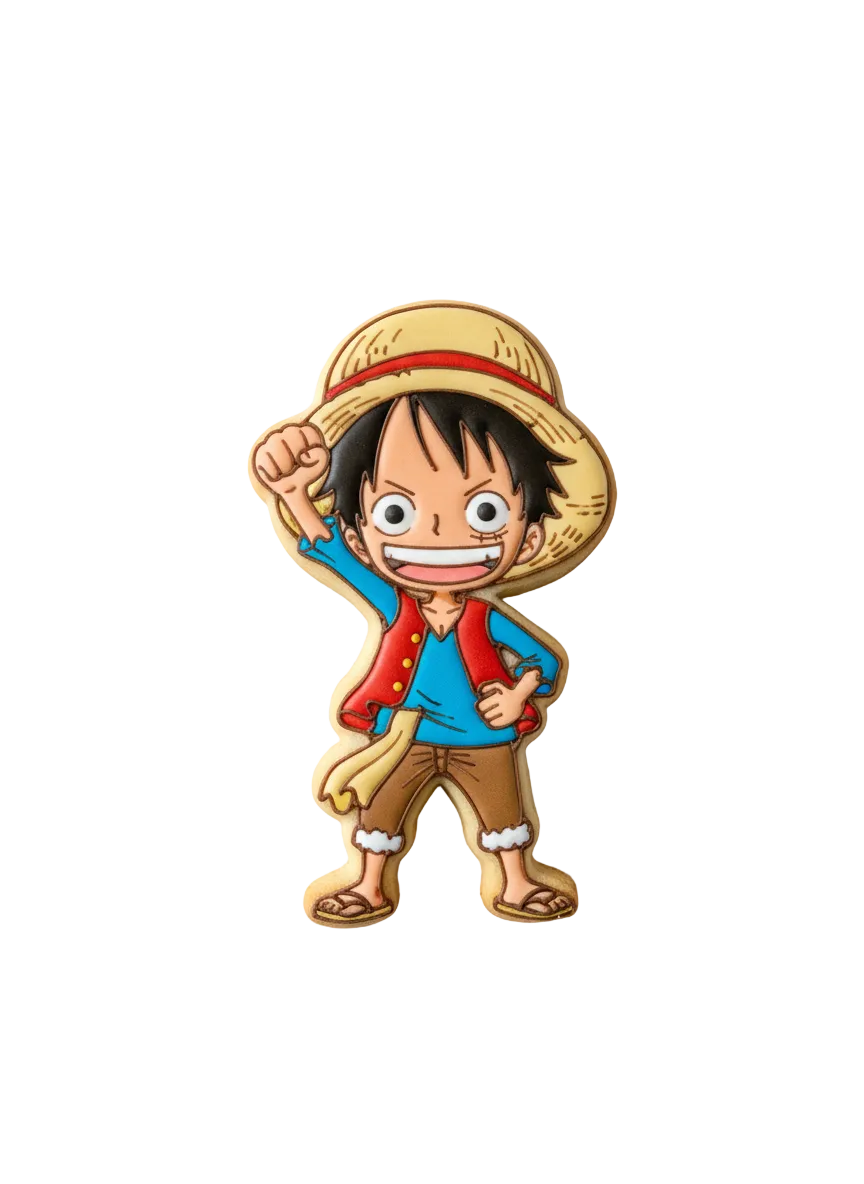 Cortador de galletas, Luffy One Piece