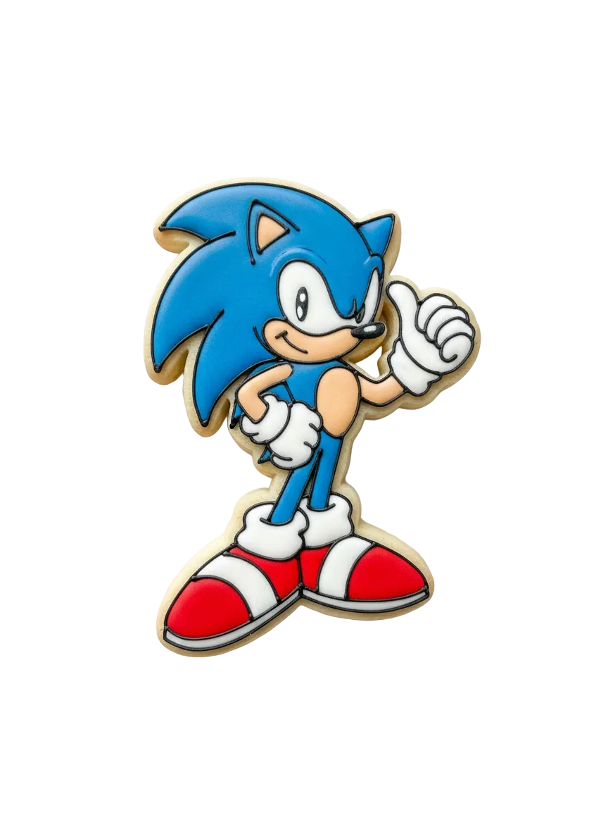 Cortador más marcador de galletas, Sonic