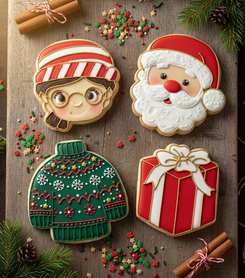 Set Cortadores de galletas Navidad 1