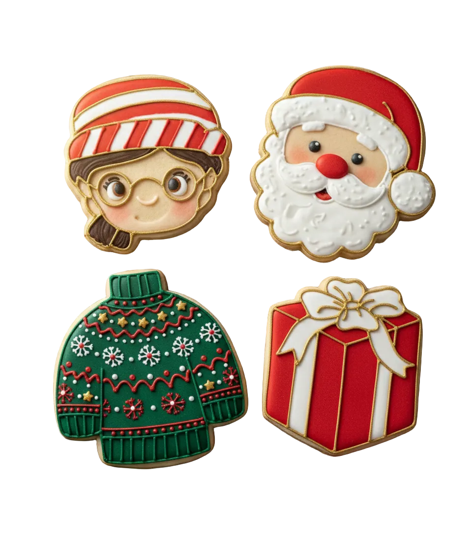 Set Cortadores de galletas Navidad 1